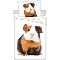 Cofi1453® dekbedovertrek cavia 140 x 200 cm - 70 x 90 cm - Katoen