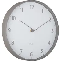 Karlsson wandklok sencillez donker- Ø30cm