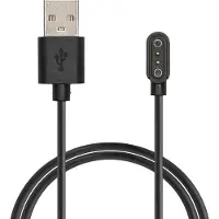 Kwmobile USB-oplaadkabel geschikt voor CMF by Nothing Watch Pro (D395) kabel - Laadkabel voor smartwatch - in zwart