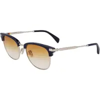 Paul Smith Zonnebril - - PS24111S LINDEN - Metaal - Zilver/Blauw - 52/19/145
