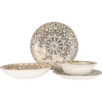RINART serviesset (medium) - Aztec - 24 delen - voor 6 personen - porselein