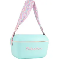 Polarbox Textiel Koelbox Band - Poederroze Retro Leer