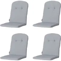 Madison Kussen kuip hoog panama light grey 45x96 - 4 stuks