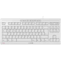 Cherry STREAM KEYBOARD TKL toetsenbord USB QWERTZ Zwitsers Wit