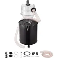 Vevor Cyclone stofafscheider met metalen tank
