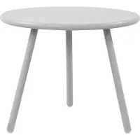 CLP Berea Salontafel - Rond - Loungetafel - voor buiten en binnen - Weerbestendige en UV-bestendige tuintafel - Bijzettafel voor buite turkis