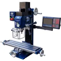 HBM freesmachine BF 25 grote tafel DRO