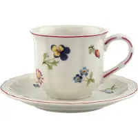 Villeroy & Boch Espressotasse mit Untertasse Petite Fleur 80 ml