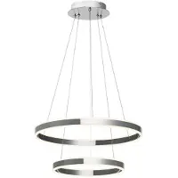 LUCANDE Hanglampe , Lyani, dimbare, Metallic, Woonkamer, Metaal, Modern