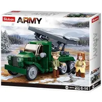 Sluban Duitse Tank Destroyer bouwspeelgoed kinderen vanaf 6 jaar – Constructiespeelgoed modelbouw – bouwdoos met 278 bouwstenen – M38-B0975