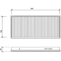 Diederichs DCI0006 Interieurfilter