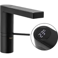 REA Wastafelkraan Amar Lcd Black Low