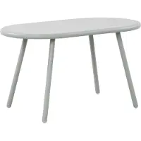 CLP Velva Salontafel - Ovaal - Loungetafel - voor buiten en binnen - Weerbestendige en UV-bestendige tuintafel - Bijzettafel voor buit turkis