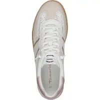 Tamaris Sneakers laag lichtbeige / rosé / wit