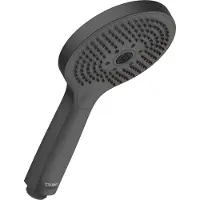 Duravit Handdouche 3 Standen Click! MinusFlow – Douchekop Ø120 mm – Waterbesparend – EasyClean – Zwart Mat