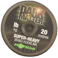 Korda Dark Matter Super Heavy Braid Hooklink 20lb