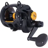 PENN Fishing Squall Lever Drag 2 Speed Trolling Reel Zwart 16VS