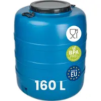 Garronda 160L – Vat met wijde hals - Kuilvoer in vat – Bagagetrommel – Gistingsvat – Gistingscontainer – Voerton