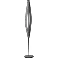 Osram Decor Flat, vloerlamp met LED, 23W, 3000K, 800lm, grijs, 250mm. Vloerlamp van vilt en metaal