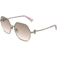 Longchamp LO191S Rose gold/gradient rose 58/17/140 WOMAN Zonnebrillen