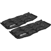 Gorilla Sports Set enkel- of polsgewichten 5 kg - 2 x 2.5 kg
