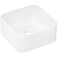Hansgrohe Wastafelblad Xuniva Q, 300x300mm, zonder afvoerputje (HL), wit met SmartClean, wit met SmartClean