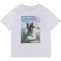 Name it KIDS T-shirt wit Jongens Katoen Ronde hals Printopdruk - maat 116