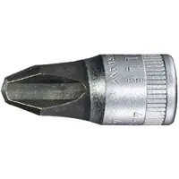 Stahlwille 44 P 1 SCHRAUBENDREHEREINSATZ 1/4 ZOLL 01290001 1/4 (6,3 mm) Schroevendraaierdop PH 1 1/4 (6,3 mm)