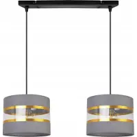 Light11 HOME Plafondlamp Goud Grijs - Stijlvolle Hanglamp voor de Woonkamer
