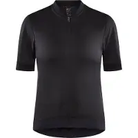 Craft - Women's Core Essence Jersey - Fietsshirt M, zwart
