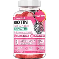 Vitastrong Biotine Gummies - Ondersteuning voor haar en nagels 120 St