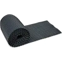 Garronda Noppenfolie HDPE met Hoge Drukvastheid – Muurbescherming en Bouwafdichting – Drainagelaag voor Kelders – Funderingsmuren - Verhoogde bloembedden - Wortelbescherming – 0,5 m x 20 m - GD-0160