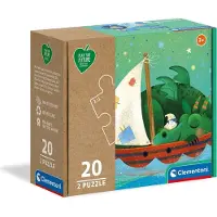 Clementoni Play for Future Puzzel - Zoete Dromen (2 sets van 20 stukjes)