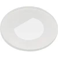 Arcchio LED inbouwlamp Vexi, Ø 7,8 cm, wit, aluminium, CCT dimbaar, wit / opaal, Woon-/ Eetkamer, Aluminium, Modern, wandlamp