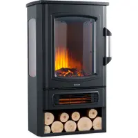 Moa Elektrische Kachel - Sfeerhaard - Haard- Heater - Plek voor decoratie hout - EFS183C