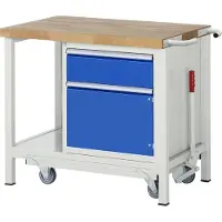RAU Werkbank verlaagbaar 8152, B 1000 x D 700 x H 880 mm
