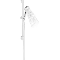 Hansgrohe Crometta doucheset waterbesparend met glijstang 65cm chroom