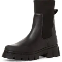 Tamaris Dames Chelseaboot 1-1-25930-29 001 wijd Maat: 40 EU