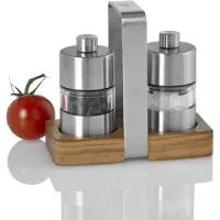 AdHoc Peper- en Zoutmolen Menage Minimill Zilver