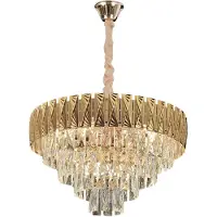 Toolight G060-Cp 60Cm - Hanglamp - Gouden - 57X57X81Cm