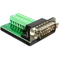 DeLOCK Seriële D-sub - schroefaansluiting -