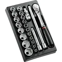 Facom 3/4 module 1/2" doppen 6 kant en ratel - l3 - MOD.SL161-36