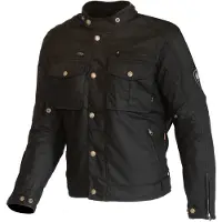 Merlin Perton II Zwart Textiele Motorjas Maat L