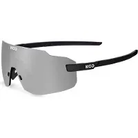 KOO Supernova Zonnebril Mat Zwart/Zilver Miror