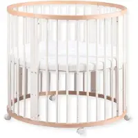 Buxibo Baby Box Grondbox Speelbox Playpen Kinderbox Rond Inclusief Matras
