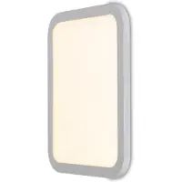Wofi Reev 1flg 4488.01.70.8000 LED-wandlamp LED vast ingebouwd 8.5 W LED Zilver