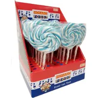 Holland Foodz Spiraallollie Blauw - 10 stuks
