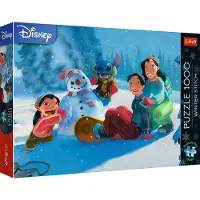 Trefl Puzzel 1000 stukjes, Kerstthema, "Zimowy Stitch"