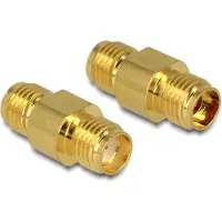 DeLOCK SMA bus naar SMA bus adapter 50 Ohm