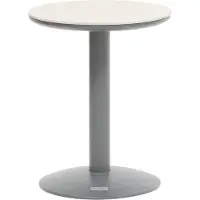 Hespéride Tuinbijzettafel van aluminium en steen SOLETIA
